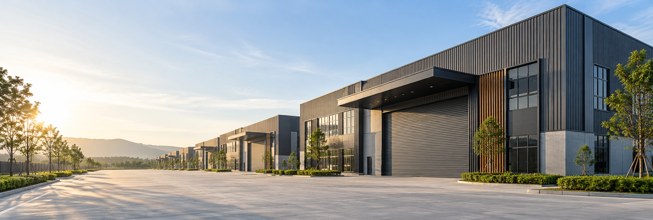 Modern premium industrial factories in Johor